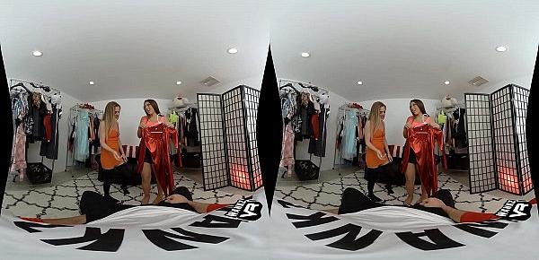  WankzVR - Gia Derza & Sydney Cole - Fitting Room Frenzy
